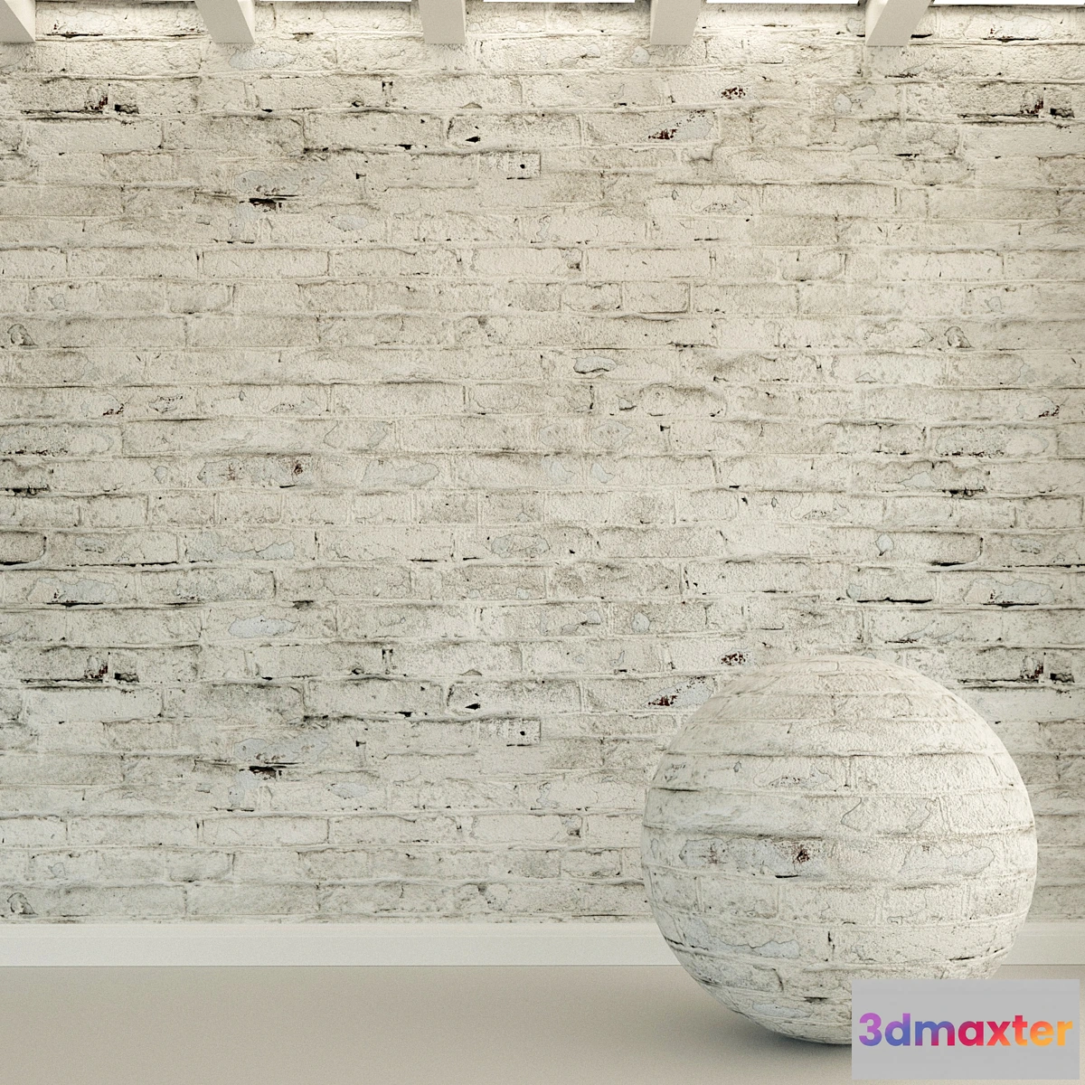 1422700 - Brick wall. Old brick. 109 3D Max