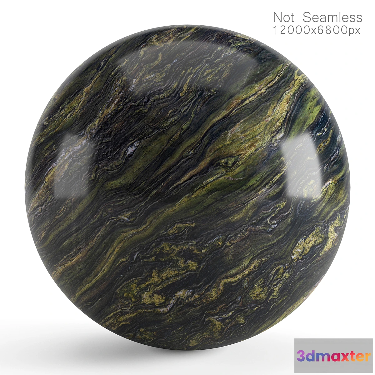 1429702 - Green marble slab material. 12k 3D Max