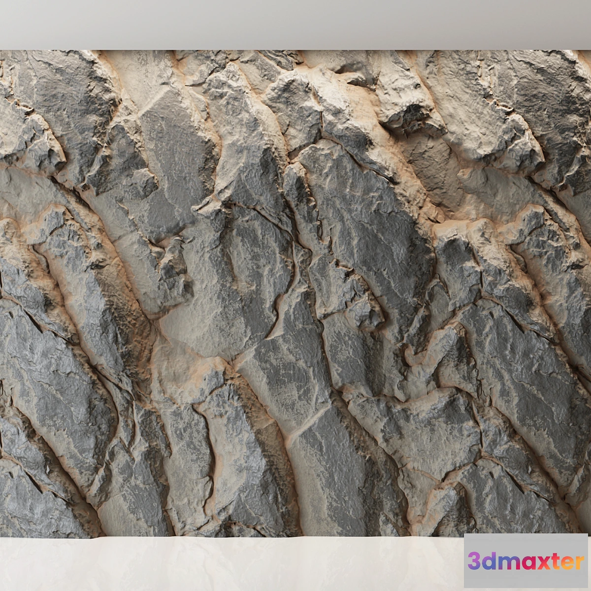 1430824 - Rock cliff wall №63 3D Max