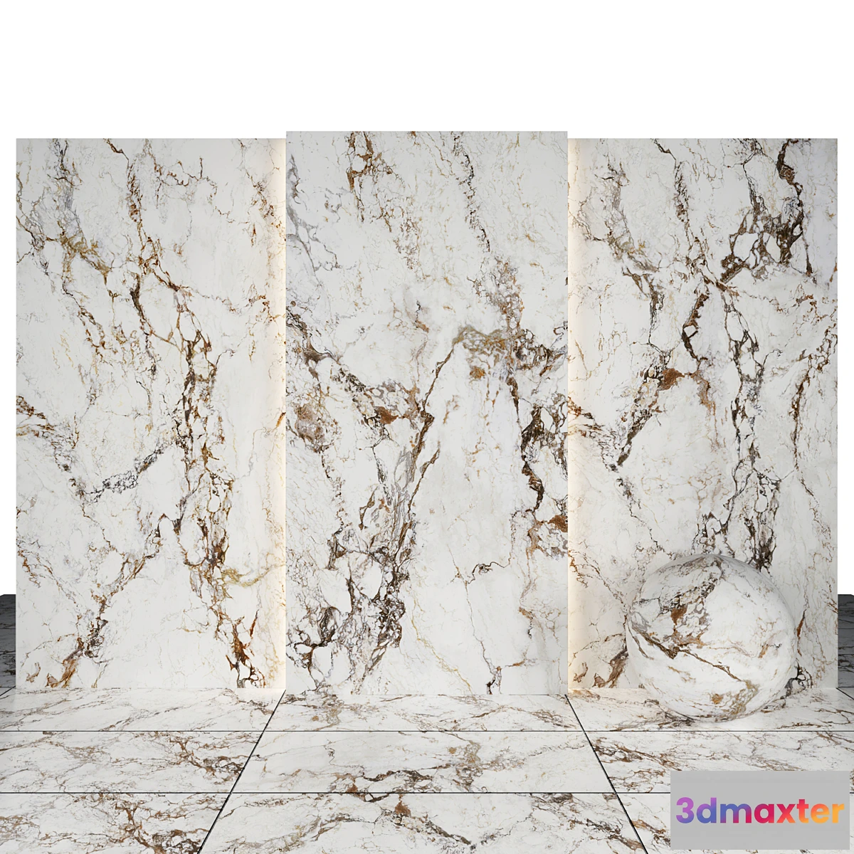 1431028 - Tortona White Marble 3D Max