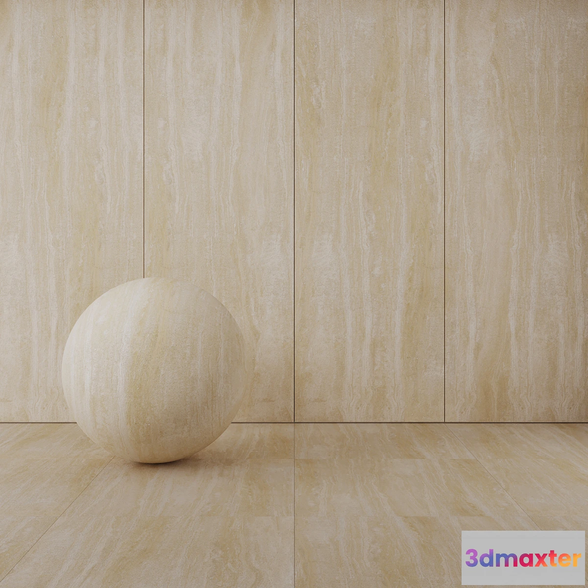 1432100 - Stone_02_Travertine 3D Max