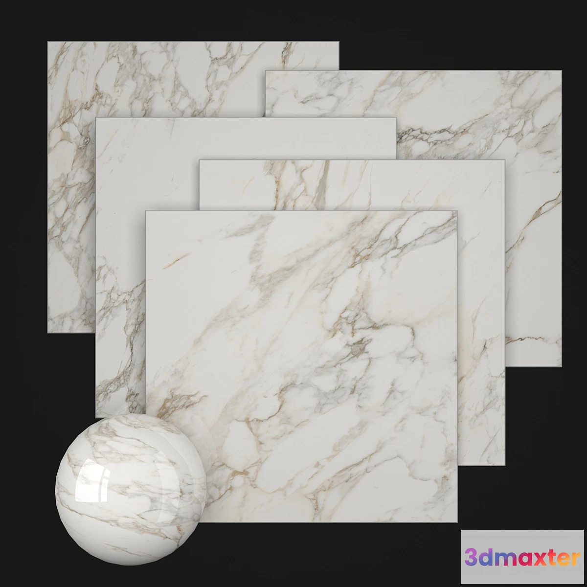 1432462 - Calacatta gold 3D Max