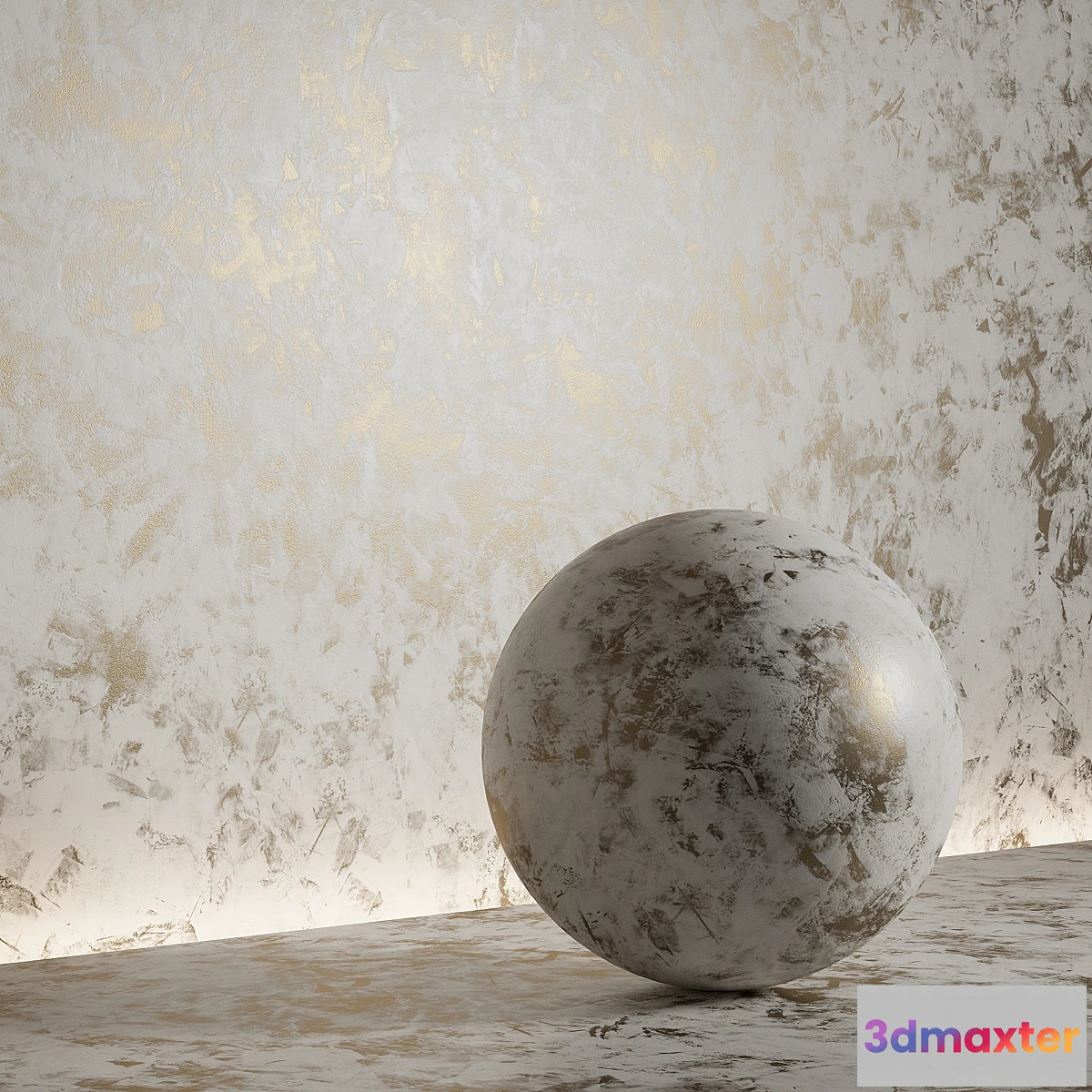 1434468 - Decorative plaster. Seamless decorative plaster material 49 3D Max