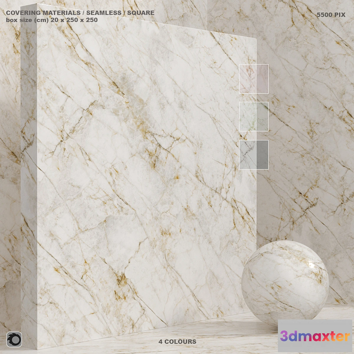1440106 - Material (seamless) - stone marble - set 128 3D Max
