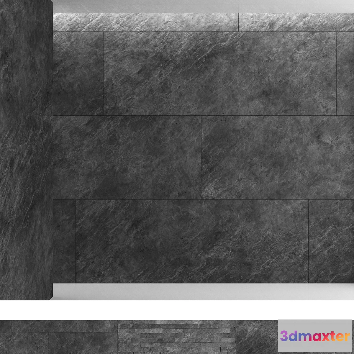 1440426 - Black slate 3D Max