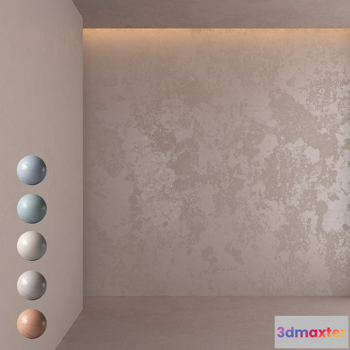 1445314 - Decorative plaster 3 3D Max