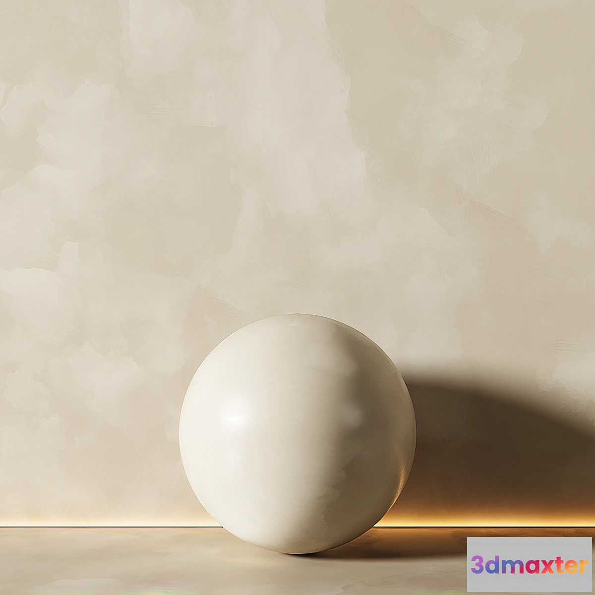 1451242 - Decorative plaster beige 2 3D Max