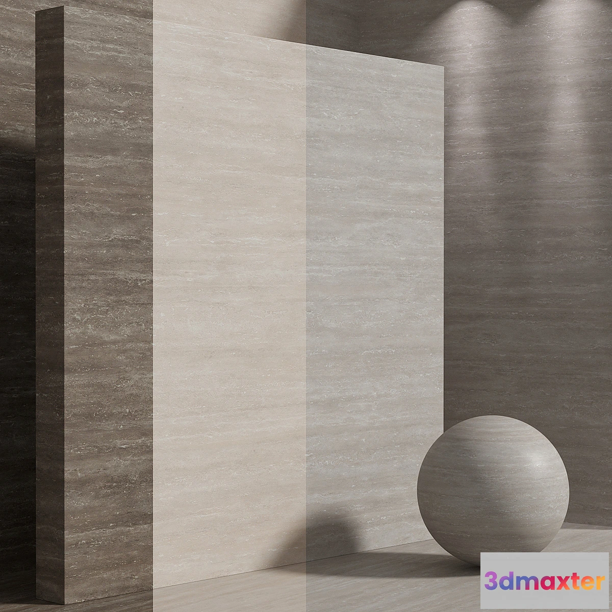 1457954 - Material (seamless) - travertine stone set 192 3D Max