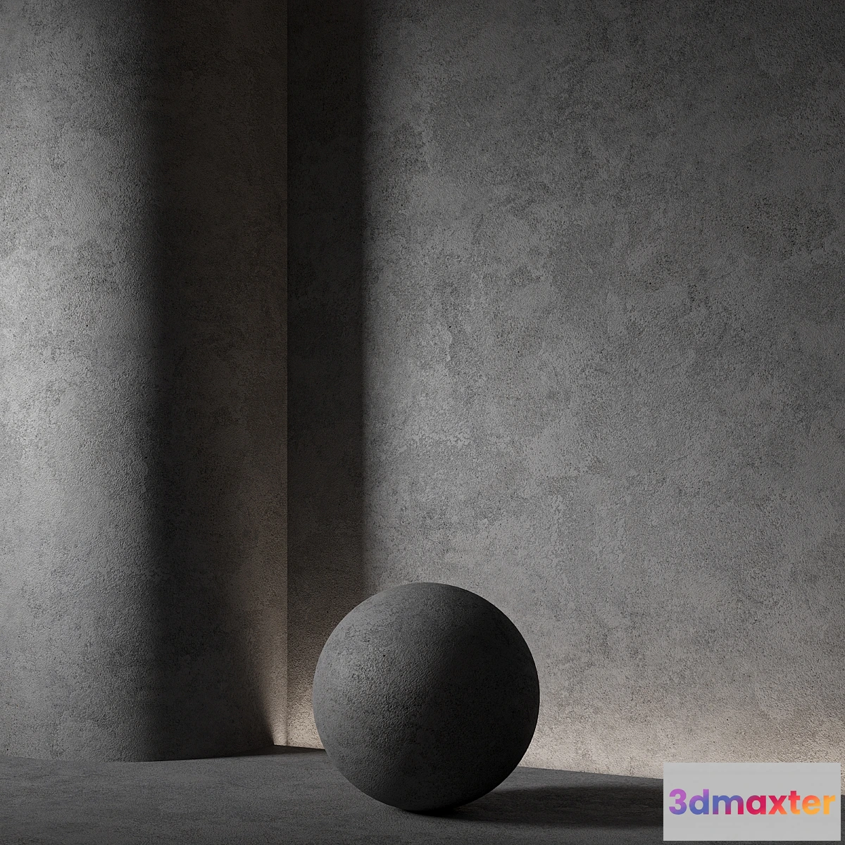 1460422 - Decorative plaster. Seamless decorative plaster material 95 3D Max