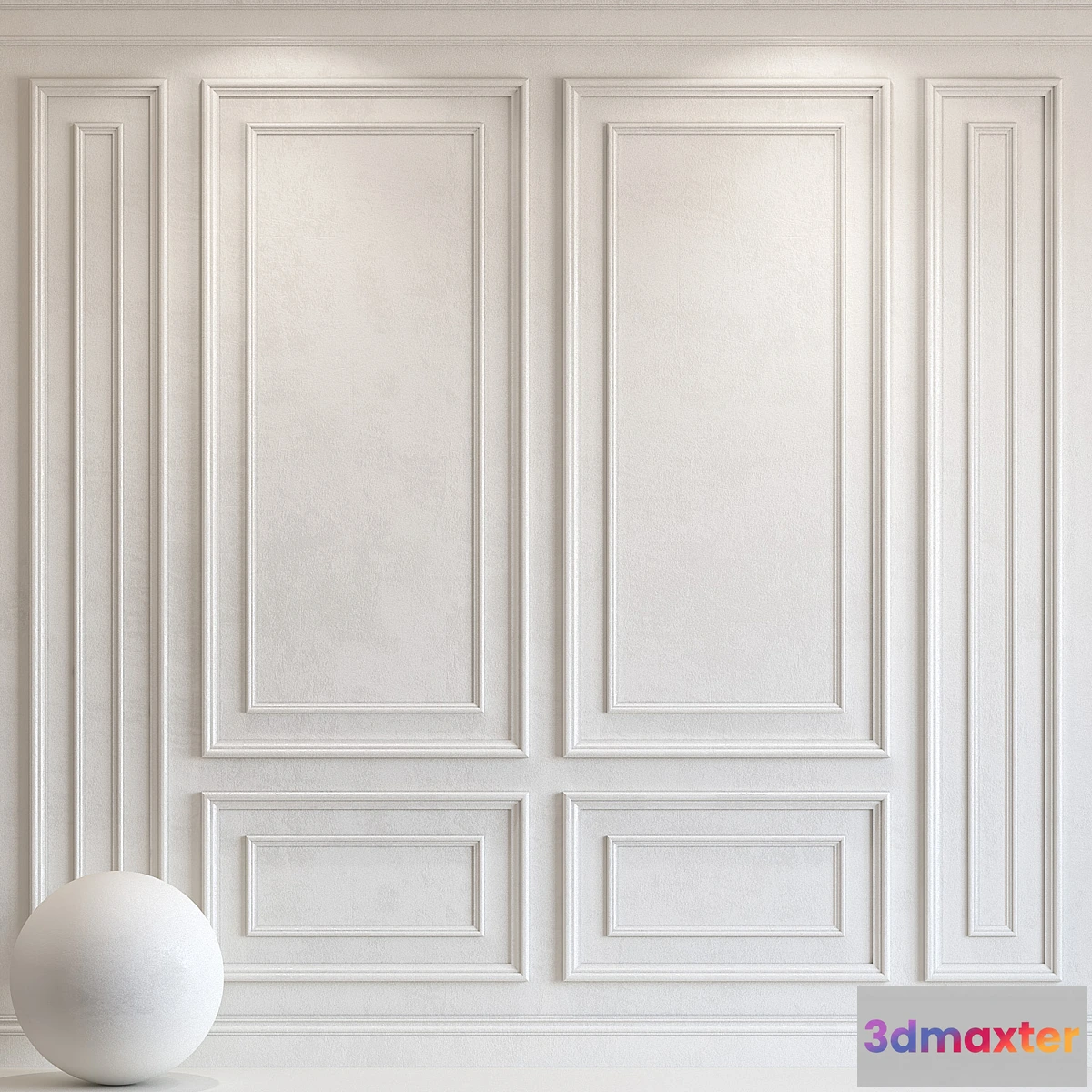 1470628 - Decorative plaster with molding 23 3D Max