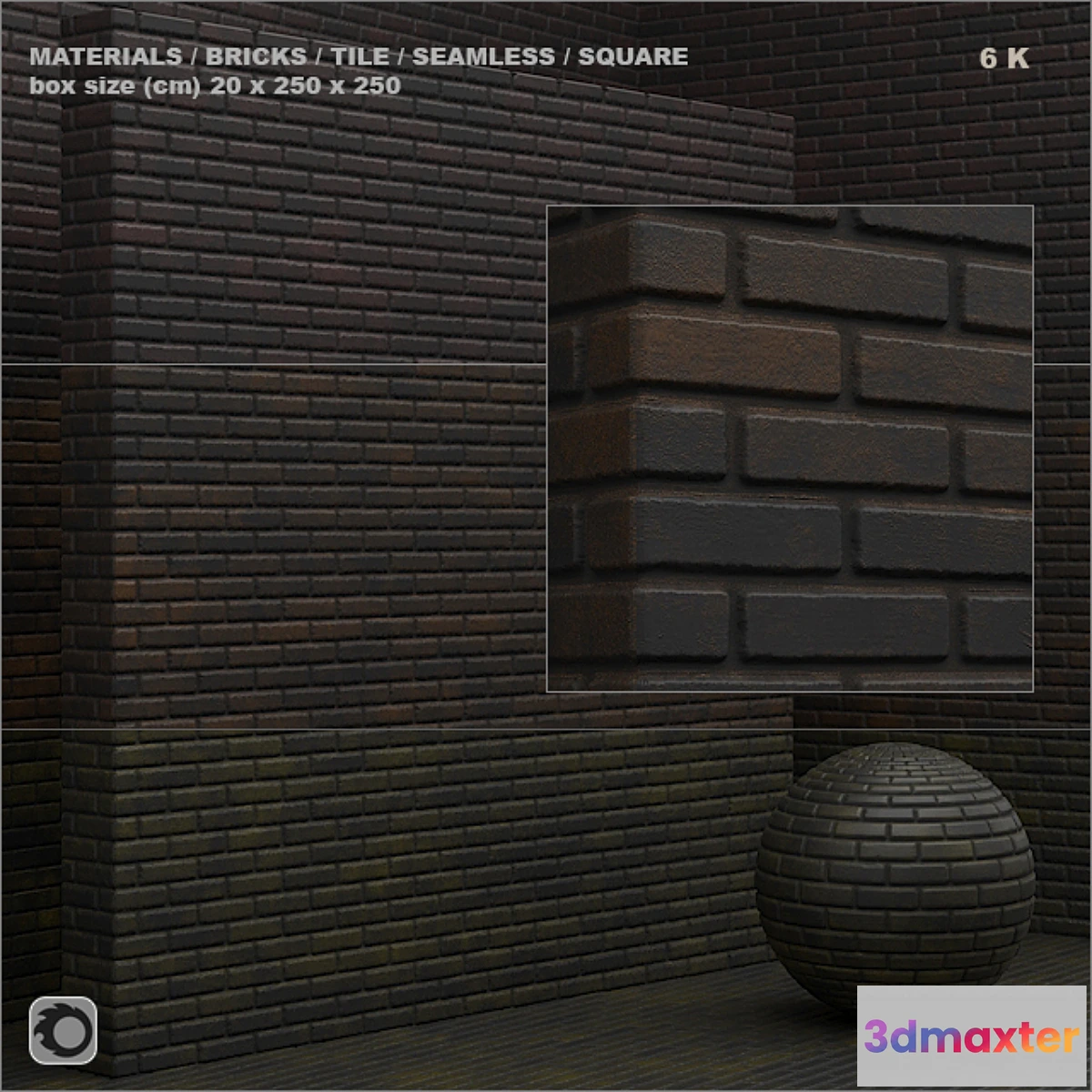 1470636 - Material (seamless) - brick tile set 5 3D Max