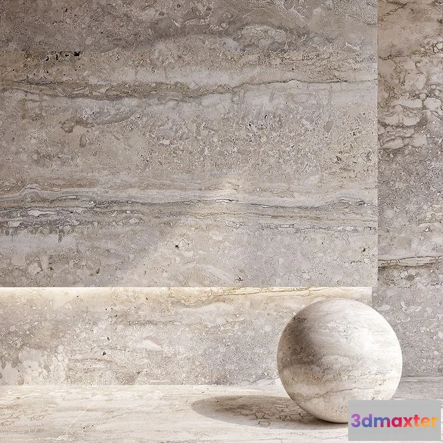 1545426 - Travertin Stone 3D Max