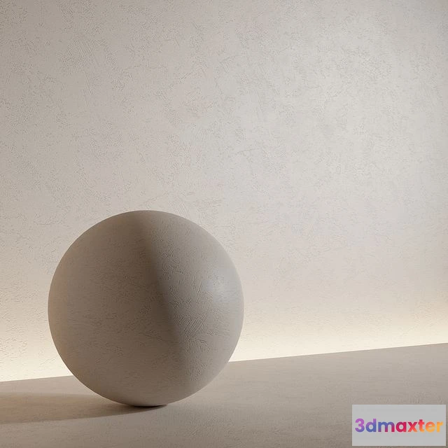 1545710 - Decorative plaster. Seamless decorative plaster material 83 3D Max