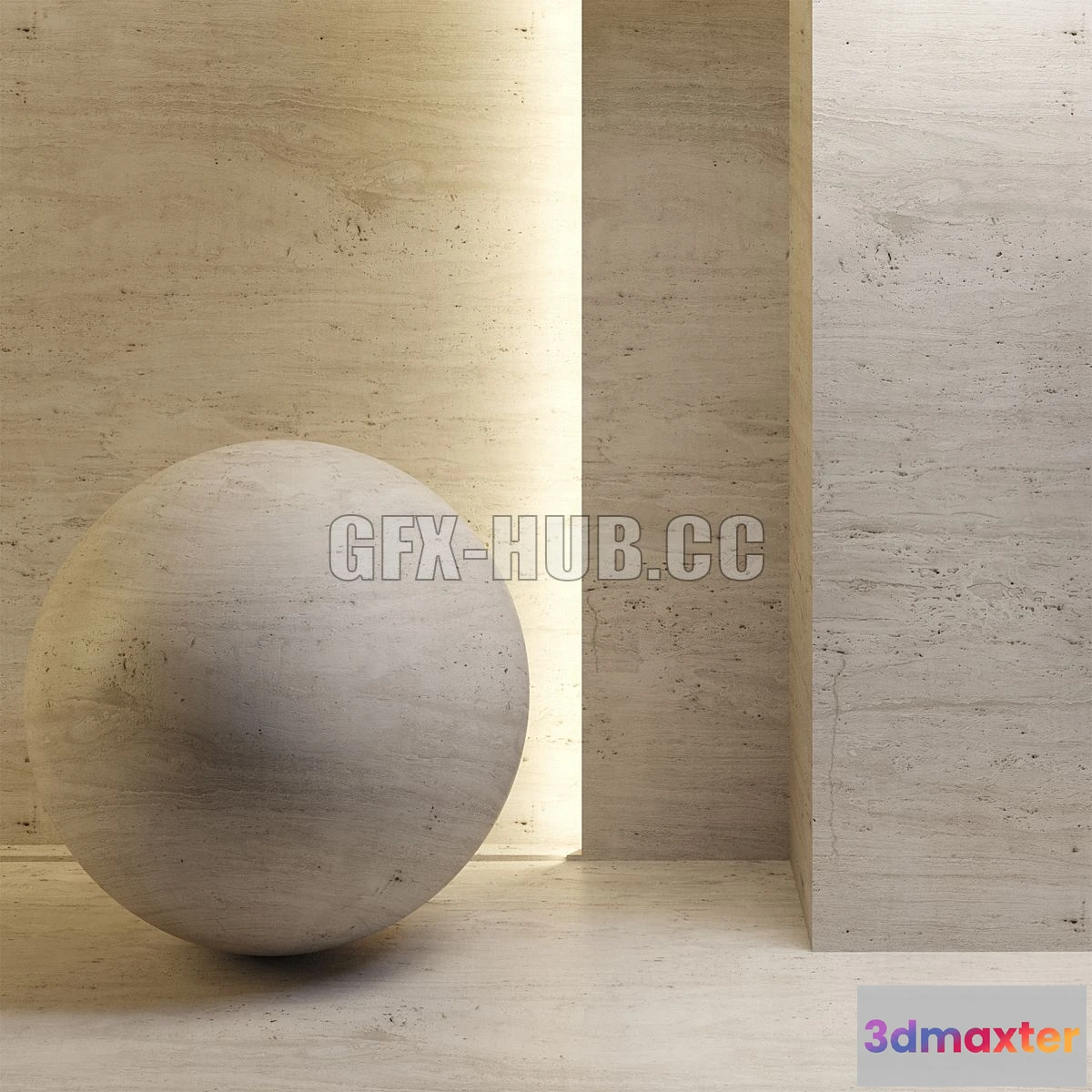 1546929 - Jura Gelb marble 3D Max