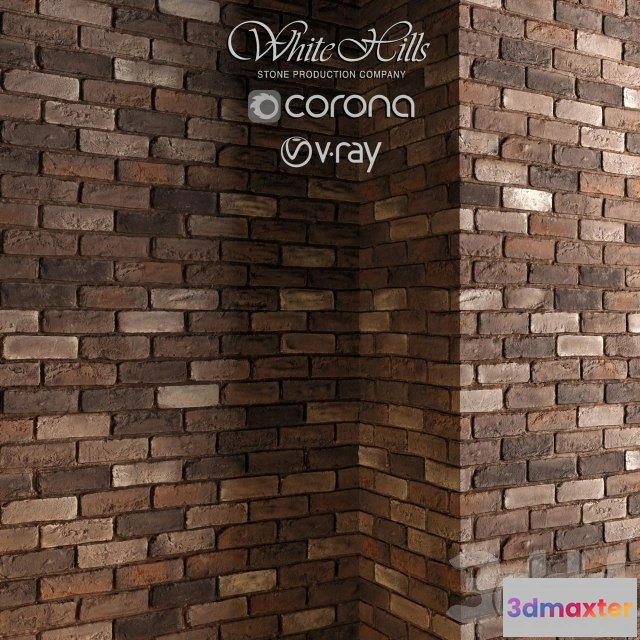 1549915 - Decorative bricks White Hills 3D Max