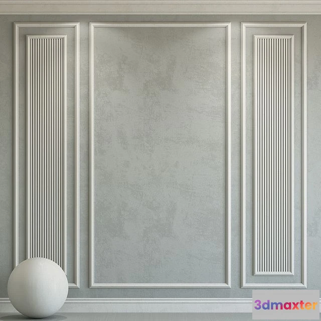 1551087 - Decorative plaster with molding 116 3D Max