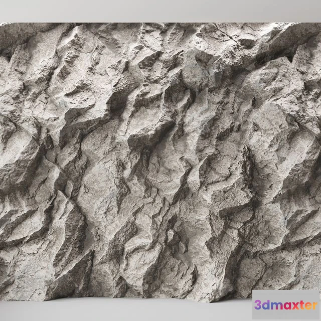 1552365 - Rock cliff wall №32 3D Max