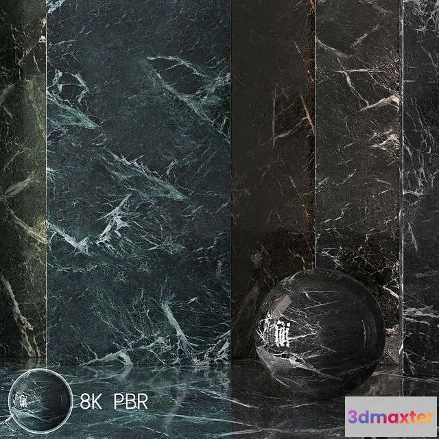 1554915 - 2 Marble Material 8K (Seamless Tileable) DrCG No 72 3D Max