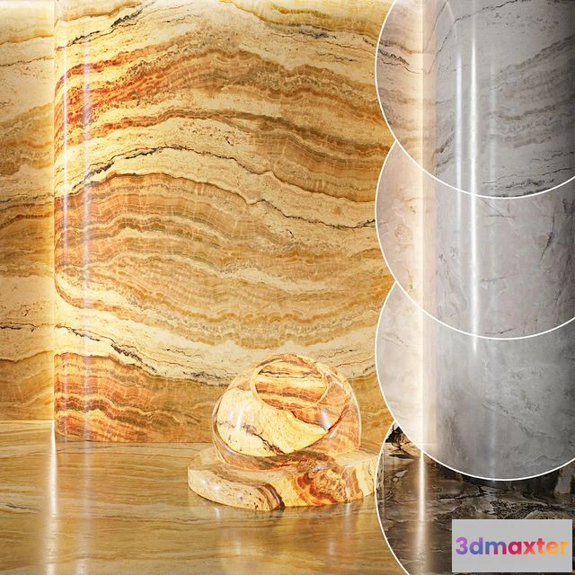 1560667 - Marble set Onyx (seamless) 14 3D Max