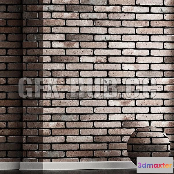 1564447 - Wall Decorative Brick No 15 3D Max