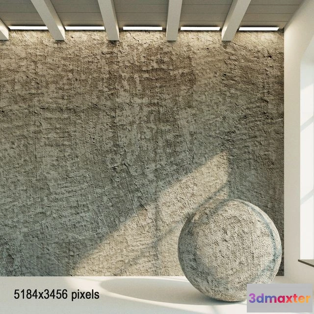 1564606 - Concrete wall. Old concrete. 51 3D Max