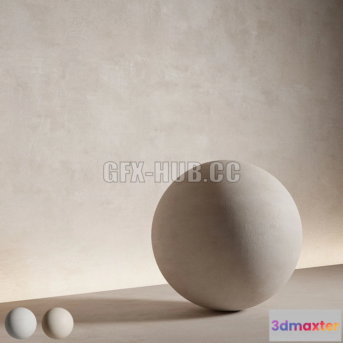 1565752 - Decorative plaster Seamless decorative plaster material 44 3D Max