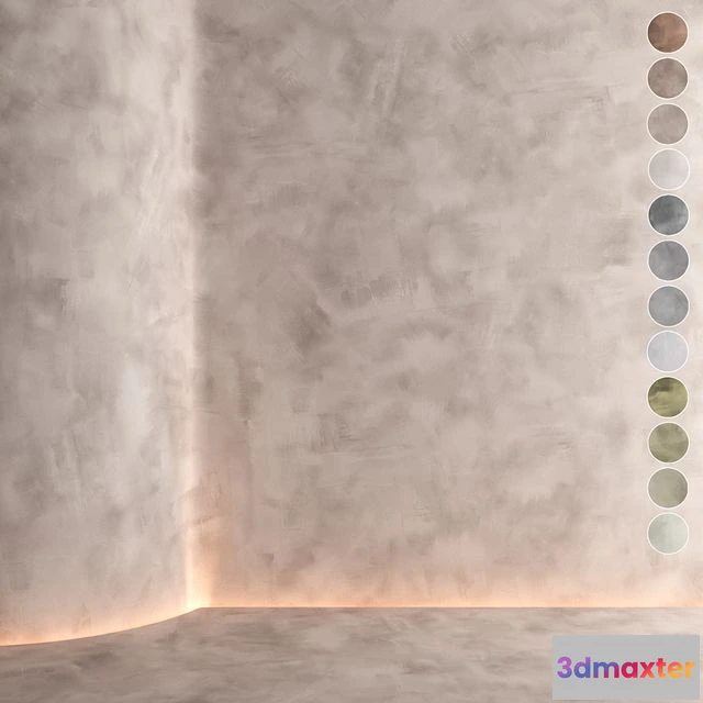 1566924 - Decorative plaster 005 (Seamless texture) 3D Max