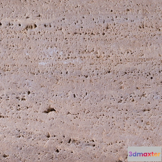 1673676 - Petro Stone - Armenia  - Travertine sawn texture 3D Max
