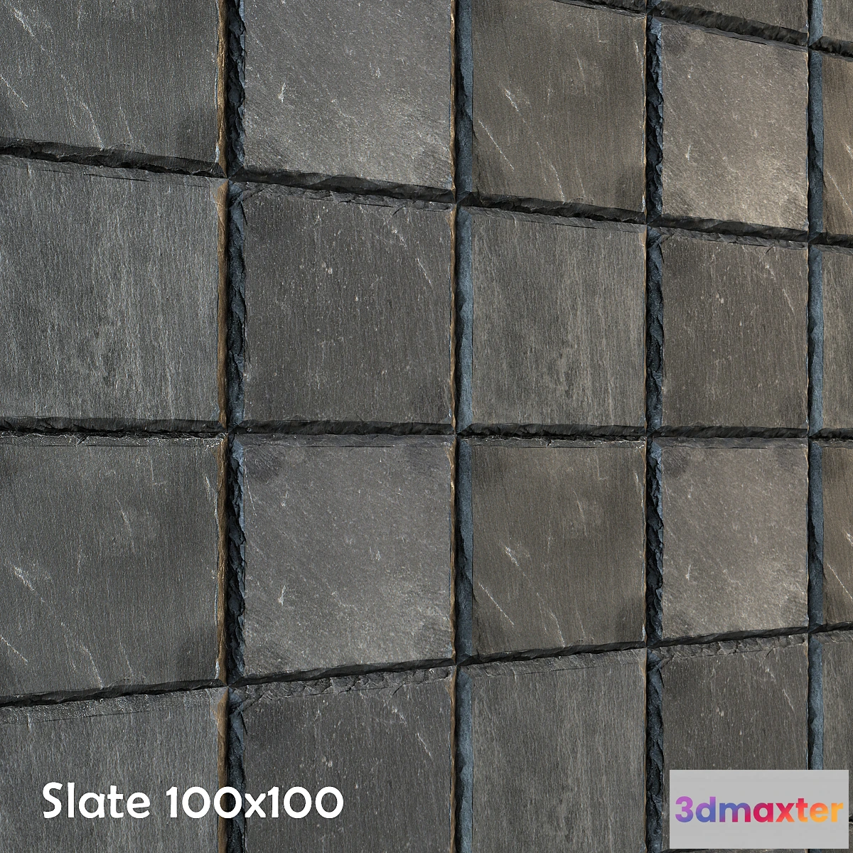 651345 - Slate with crushed edge