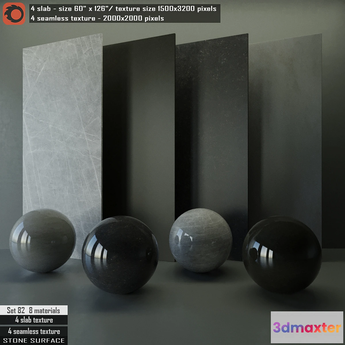 656673 - Stone Slab & Seamless texture Set 82