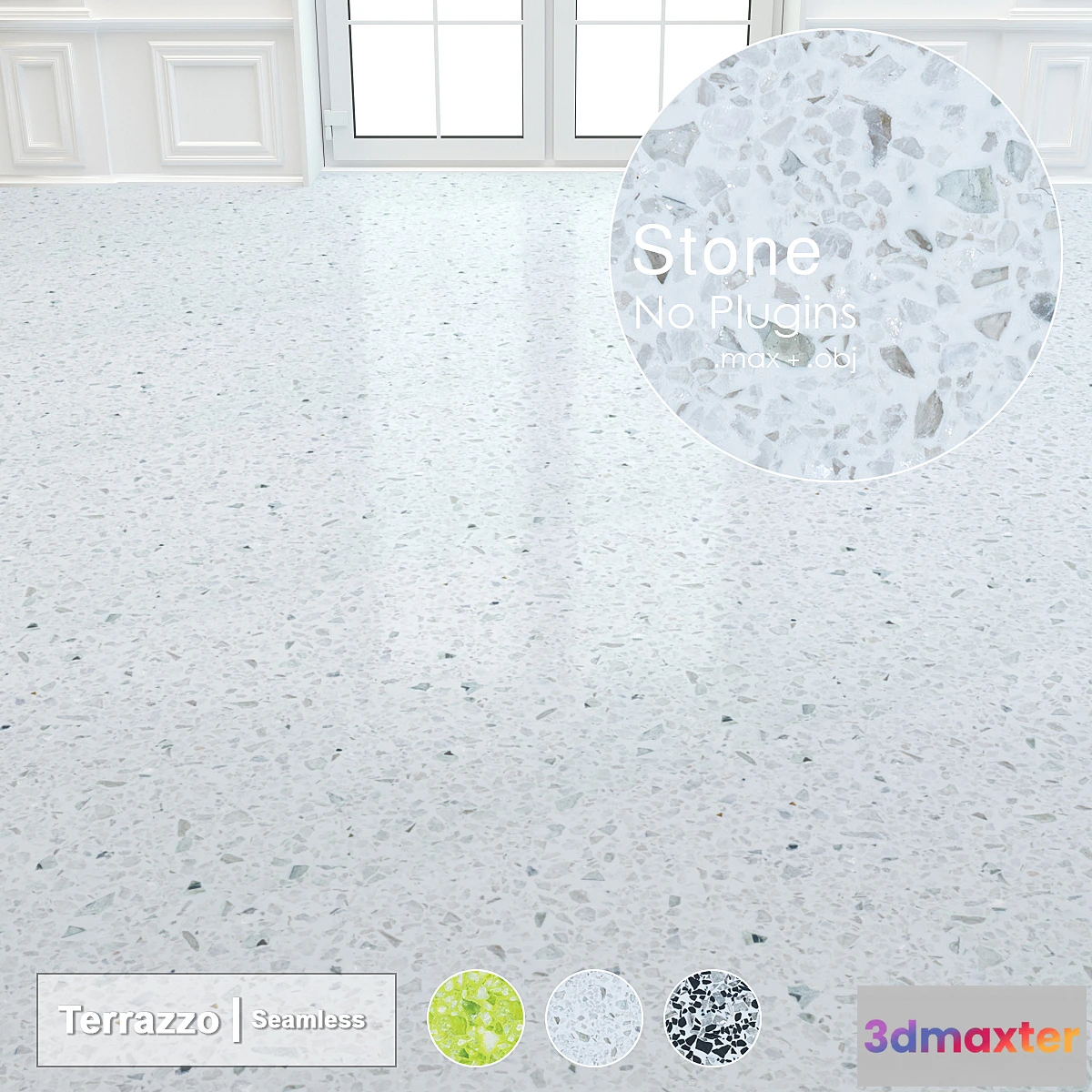 659295 - Seamless Terrazzo Stone 003