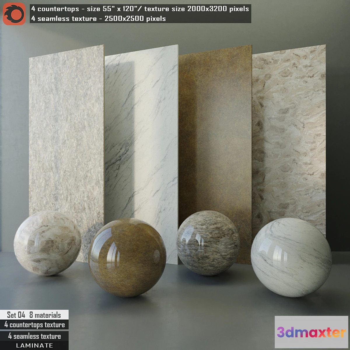 664219 - Laminate countertops & Seamless texture Set 04