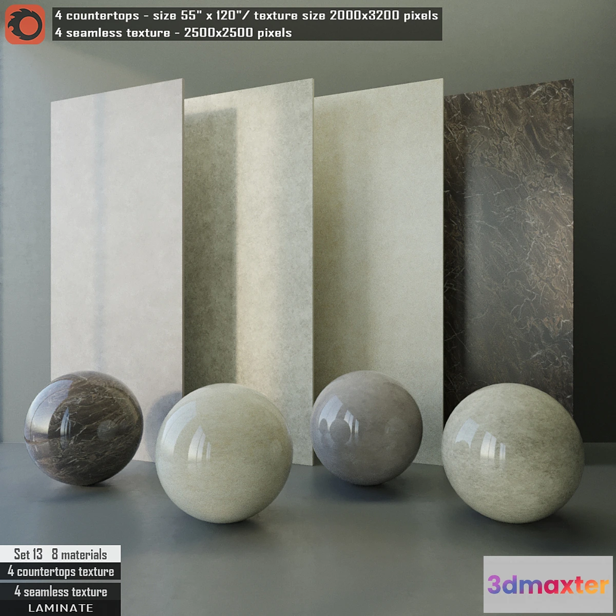 664247 - Laminate countertops & Seamless texture Set 13