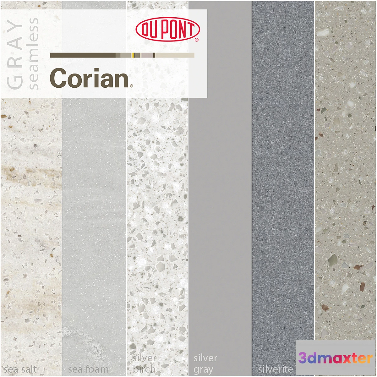 668425 - Dupont Corian Kitchen Countertops Gray 2