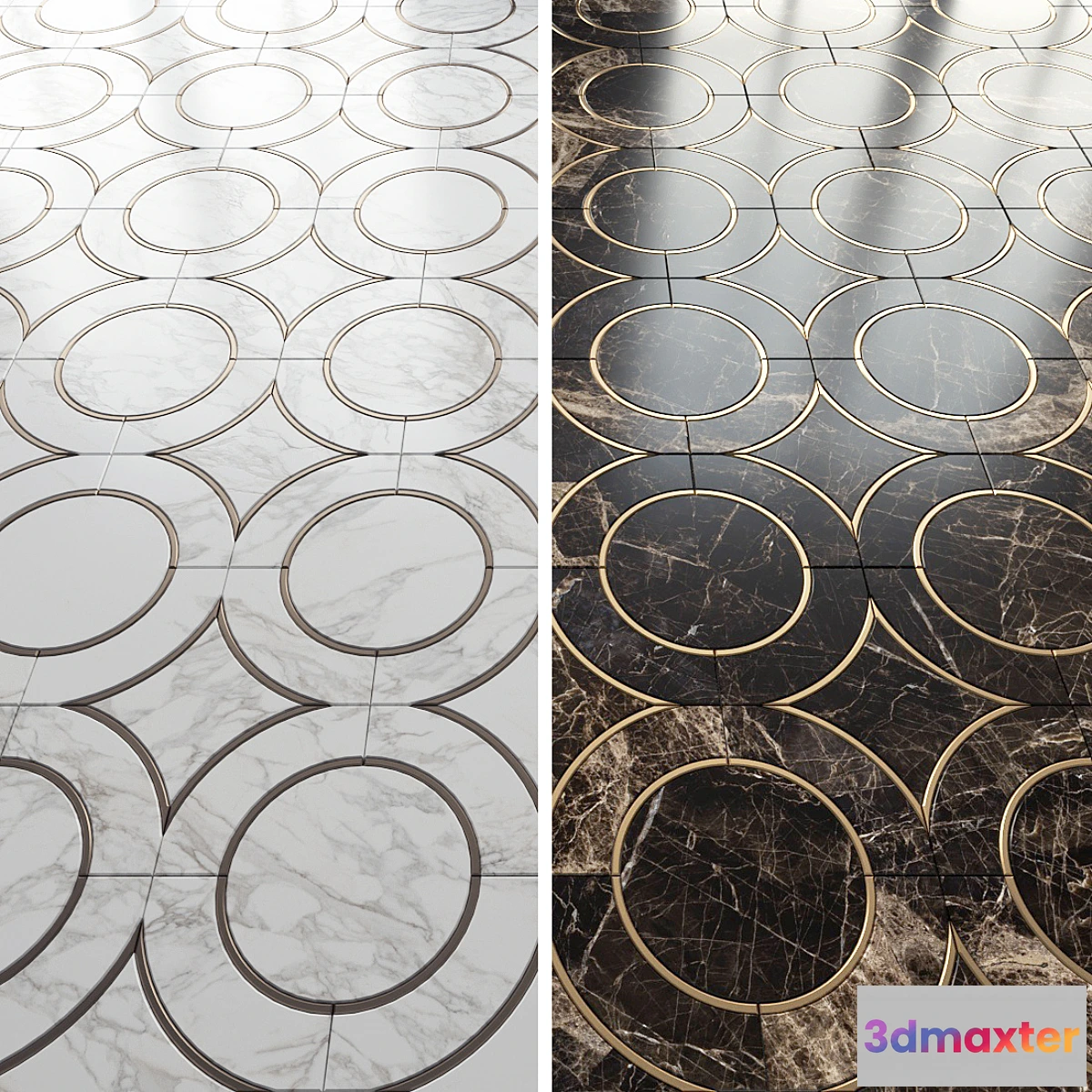 701408 - Highland Alpenglow Deux Marble TileBar Tile