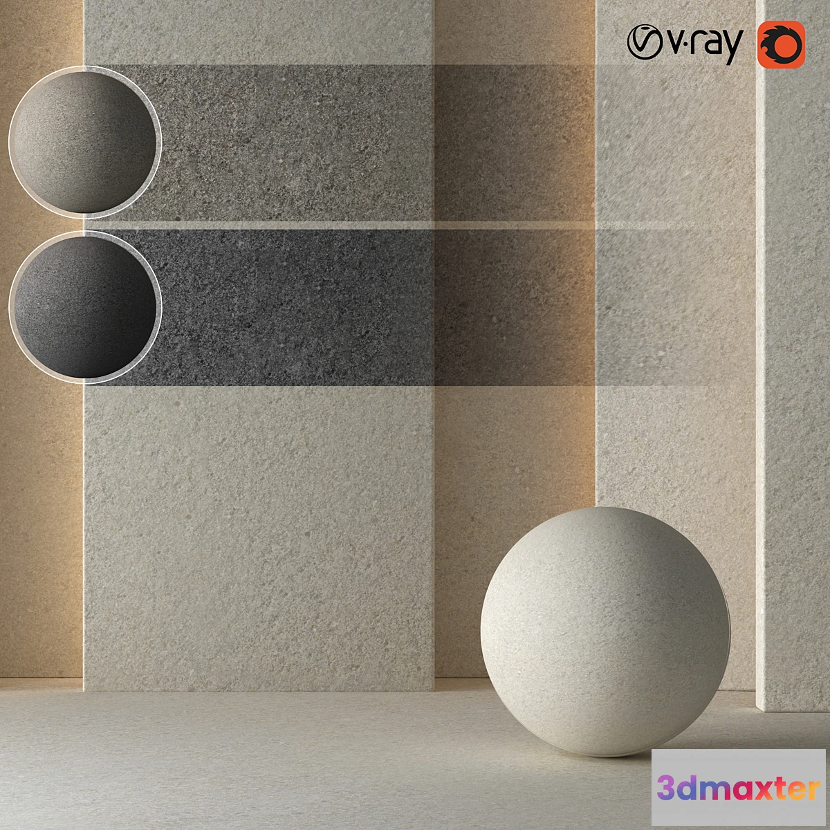 701432 - 3 Plaster Concrete Material 8K (Seamless - Tileable) DrCG No 59