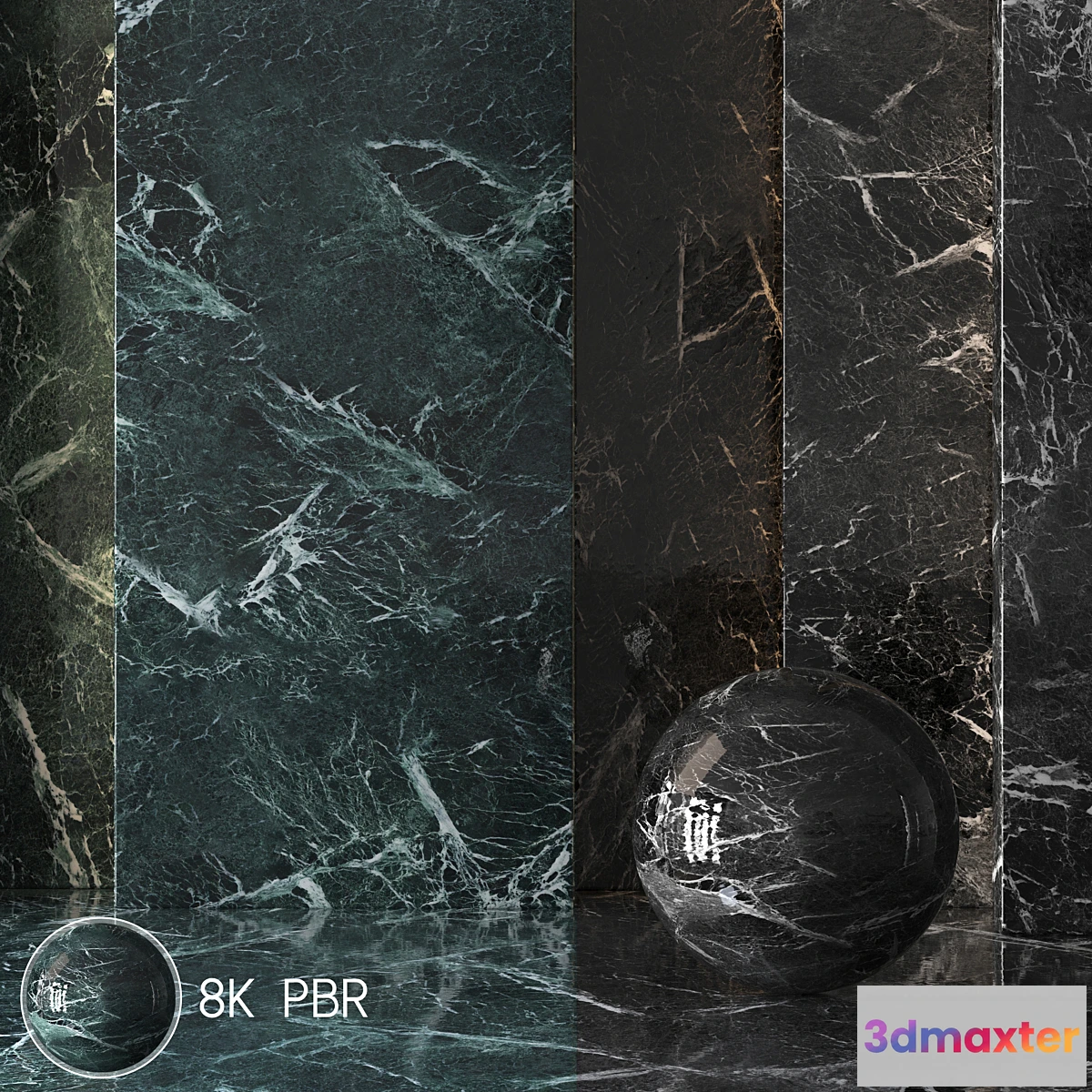 752739 - 2 Marble Material 8K (Seamless Tileable) DrCG No 72 - No.2