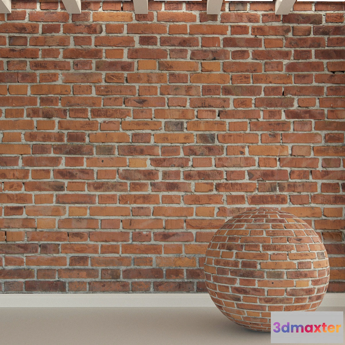 753099 - Brick wall. Old brick. 162