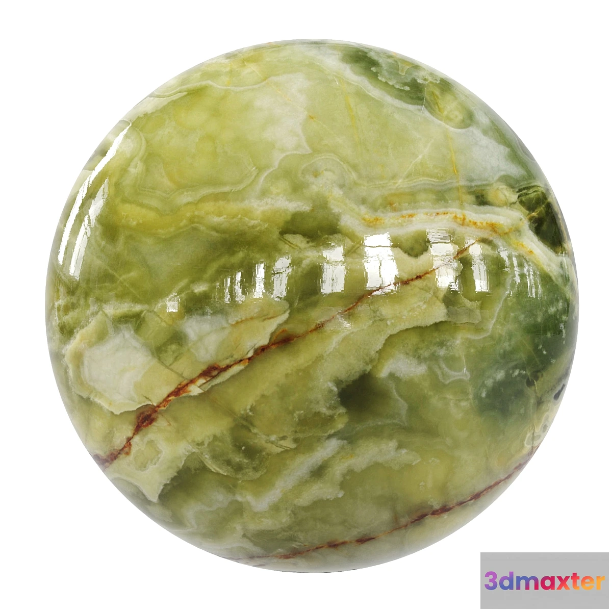 753209 - Pbr Marble - Green Onyx - No.2