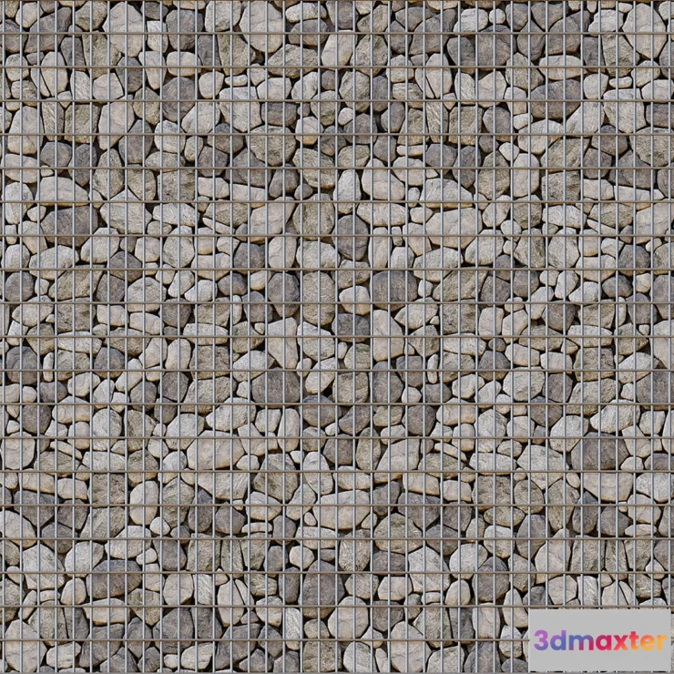 779049 - Stone gabion seamless texture - No.2