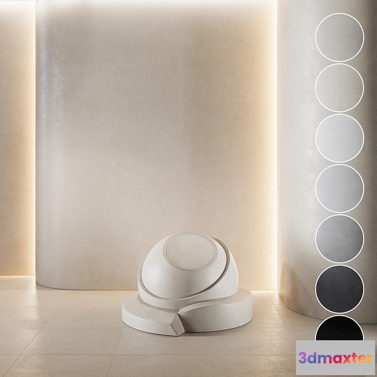 779175 - decorative plaster  Concrete set (seamless)  07 - No.2