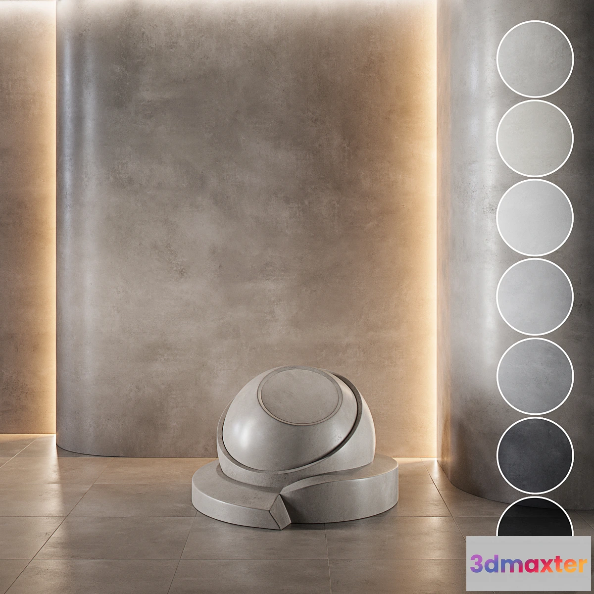 779219 - decorative plaster  Concrete set (seamless)  29 - No.2