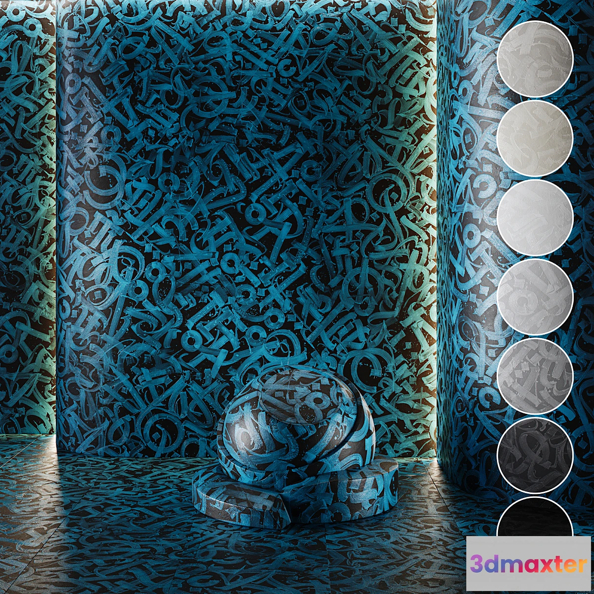 779223 - decorative plaster  Concrete set (seamless)  22 - No.2