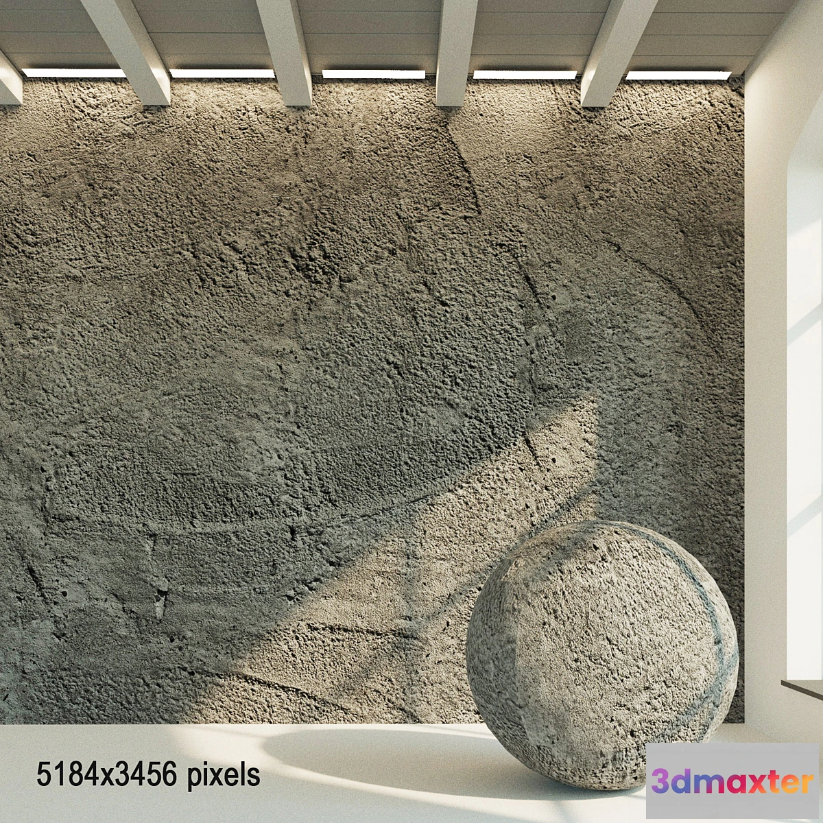 818986 - Concrete wall. Old concrete. 50