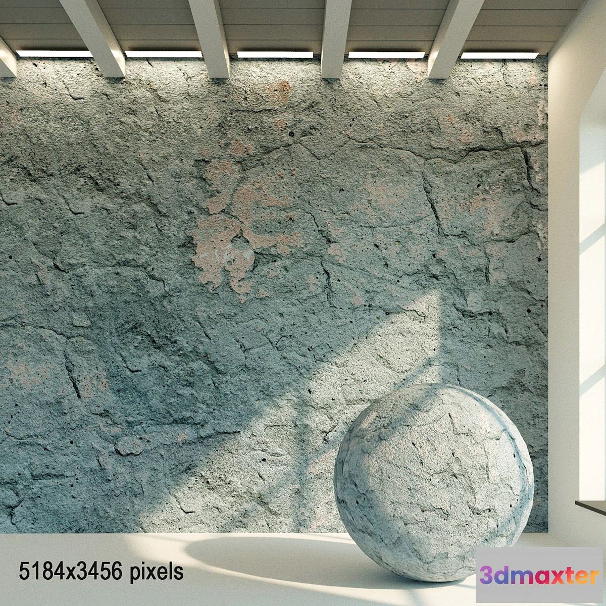 818996 - Concrete wall. Old concrete. 55