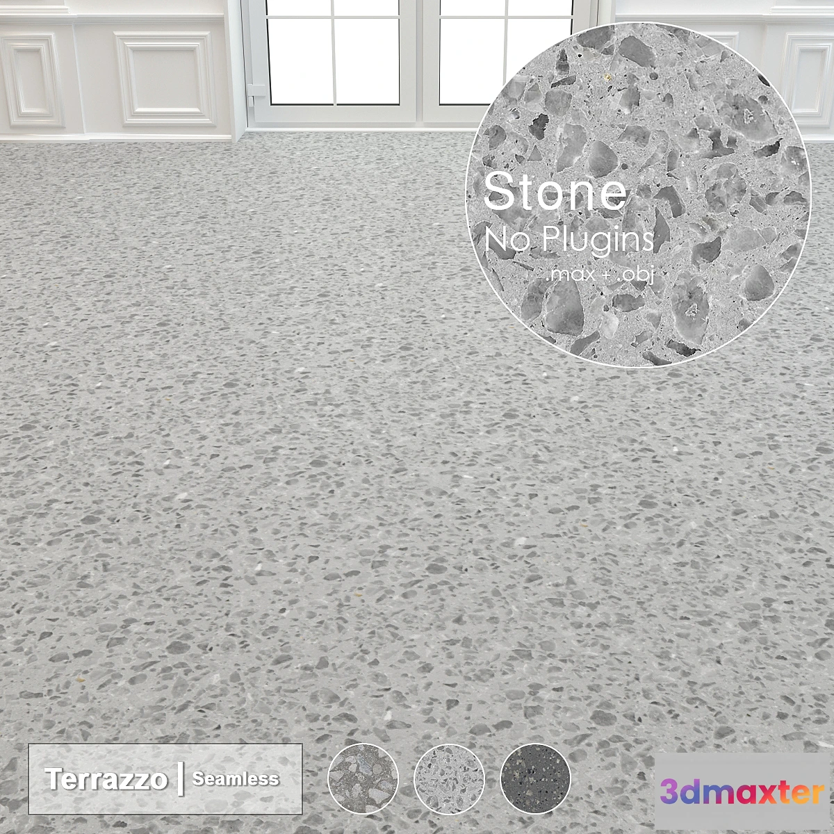 821878 - Seamless Terrazzo Stone 004