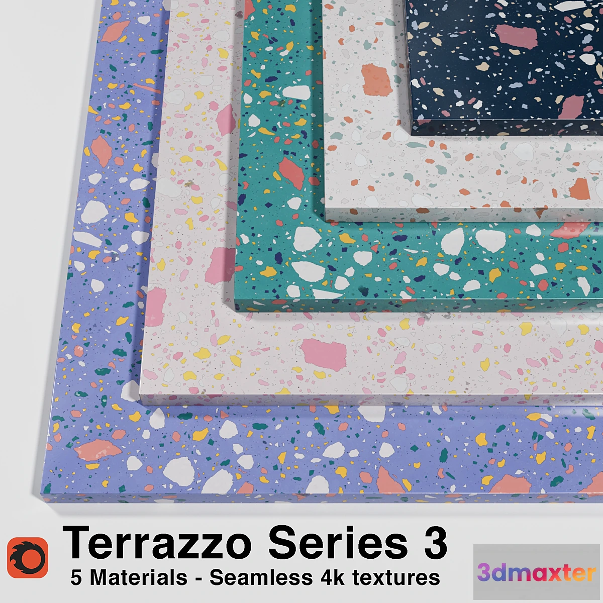 821888 - Terrazzo - Series 3 (5 Seamless Materials)