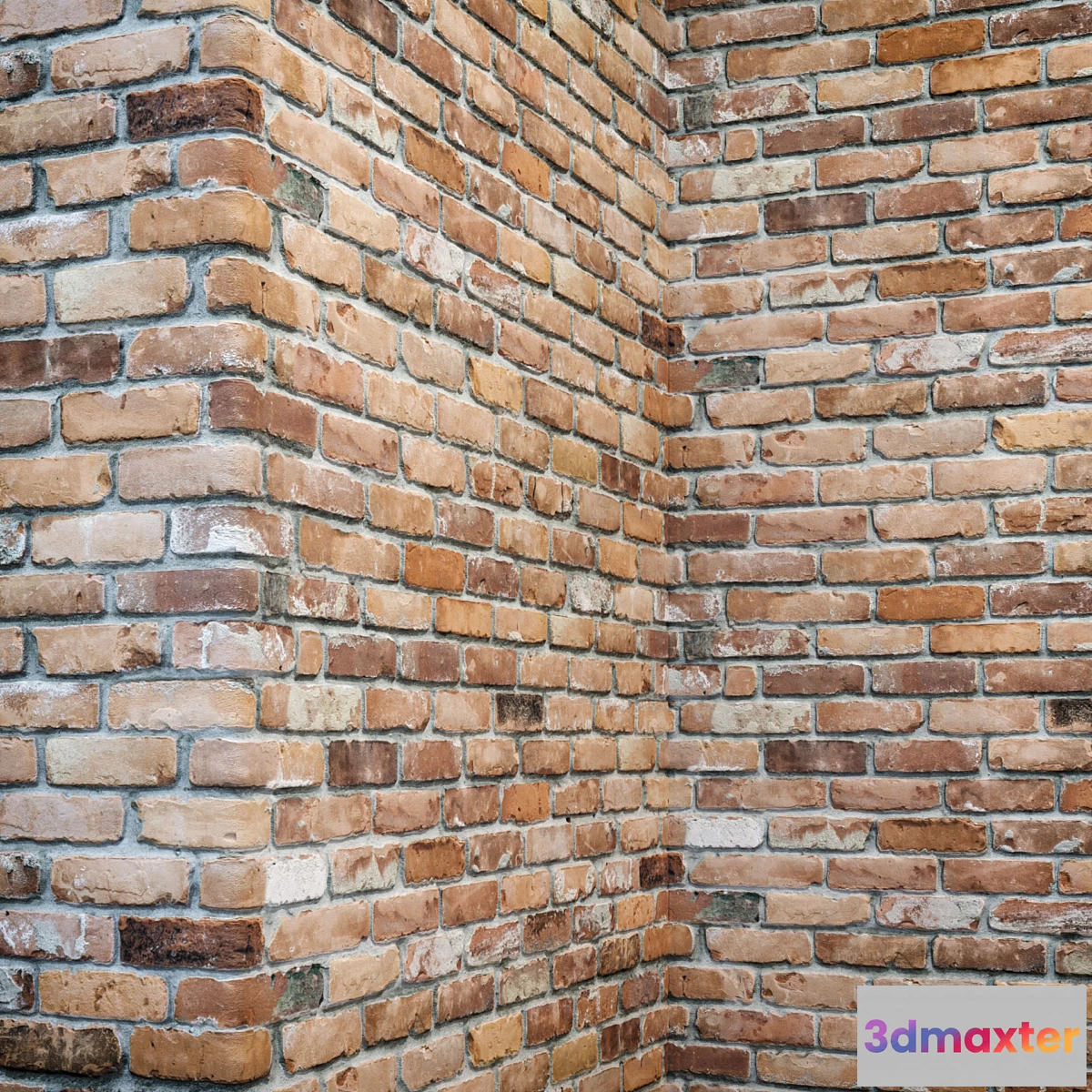 897084 - Brick wall with corners - No.2