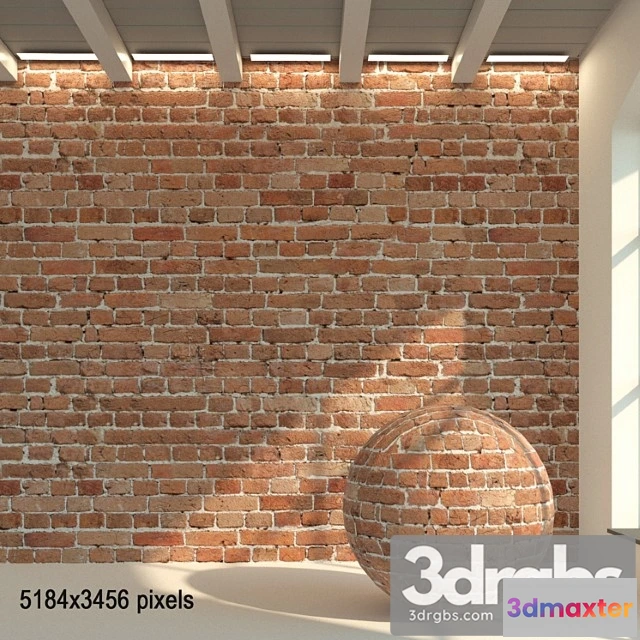 999456 - Brick wall. old brick. 46