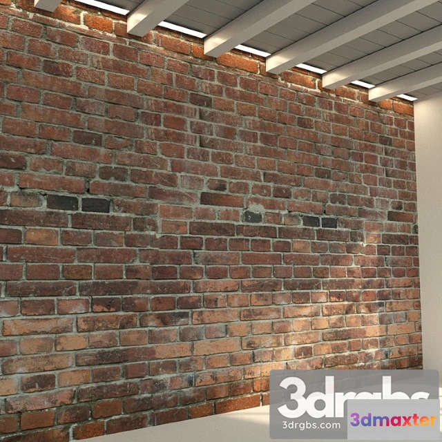 999458 - Brick wall. old brick. 48